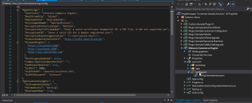 2019-05-07 20_26_33-Customer.Sample.Solution - Microsoft Visual Studio (Administrator)